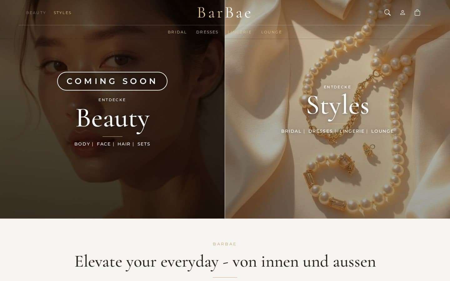 BarBae – Onlineshop mit Admin & Verkaufssystem