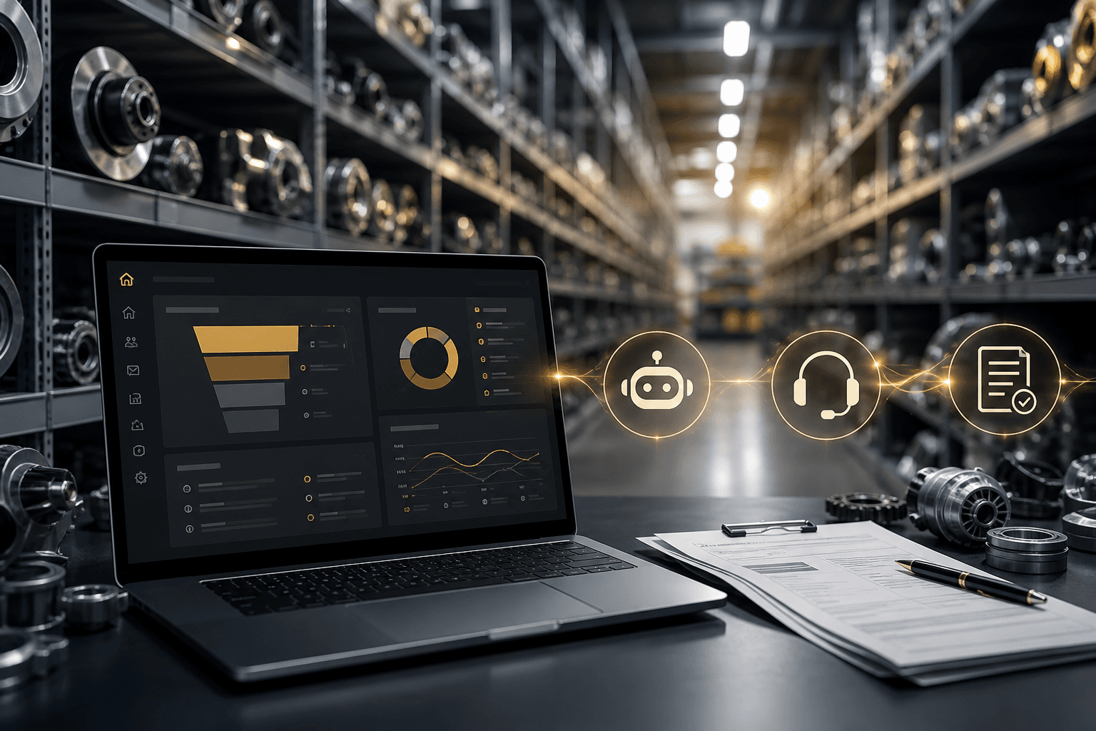 KFZ Autoersatzteile – CRM, KI & Shop-Ökosystem